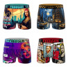 Lot de 4 boxers homme Art Savage Garantie 2ans