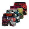 Lot de 4 boxers homme Let's Get Rock Garantie 2 ans