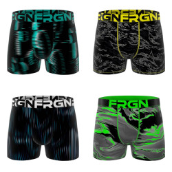 Lot de 4 boxers homme collection FRGN Style