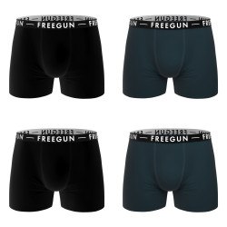 Lot de 4 boxers homme couleurs Uni