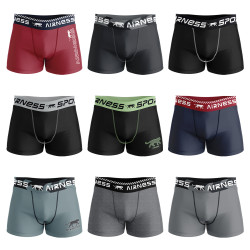 AIRNESS Lot de 3 Boxers homme en coton Best Of Surprise
