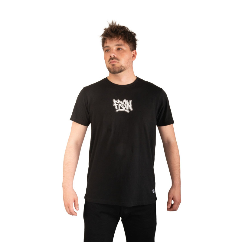 T-shirt homme en coton 140GSM imprimé devant et dos Boris