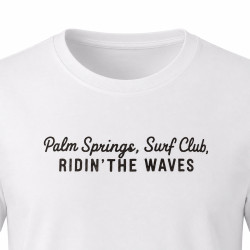T-shirt homme en jersey 140GSM imprimé devant et dos Club