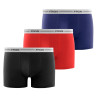 Lot de 3 boxers junior en coton colorés ceinture blanches FRGN