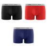 Lot de 3 boxers junior en coton colorés ceinture blanches FRGN