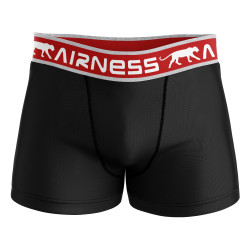 AIRNESS Lot de 5 boxers homme en coton ceintures colorées Starter