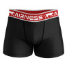 AIRNESS Lot de 5 boxers homme en coton ceintures colorées Starter