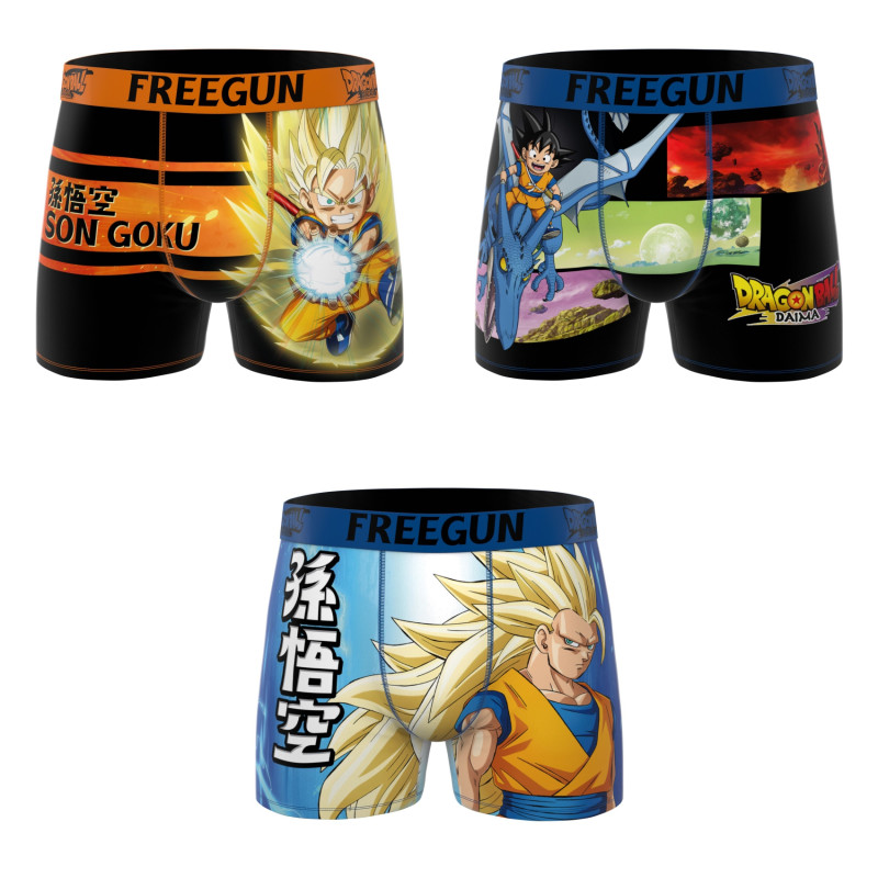 Lot de 3 boxers junior Dragon Ball Daima