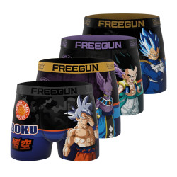 Lot de 4 boxers enfant Dragon Ball Super