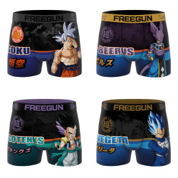Lot de 4 boxers enfant Dragon Ball Super
