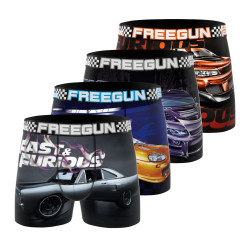 Lot de 4 boxers homme Fast and Furious