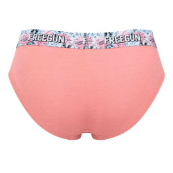Lot de 3 culottes fille en coton uni et ceinture imprimée