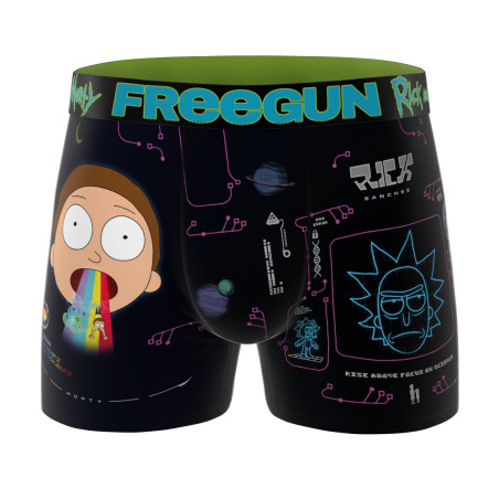 Lot de 4 boxers homme Rick and Morty