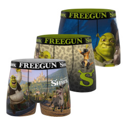 Lot de 3 boxers enfant Shrek