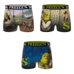 Lot de 3 boxers enfant Shrek