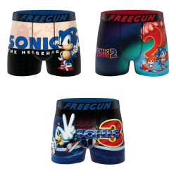 Lot de 3 boxers homme Sonic