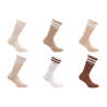 Lot de 6 Paires de chaussettes Tennis homme F9090DR