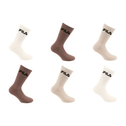 Lot de 6 paires de chaussette Tennis homme Mocha Mousse