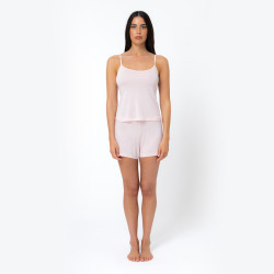 Ensemble pyjama femme caraco et short en coton jersey FPS4269