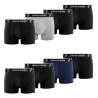 Lot de 8 boxers homme en coton uni Basic