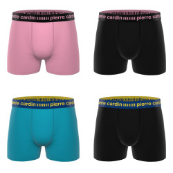 Lot de 4 boxers Soft Touch homme colorés modèle Karl