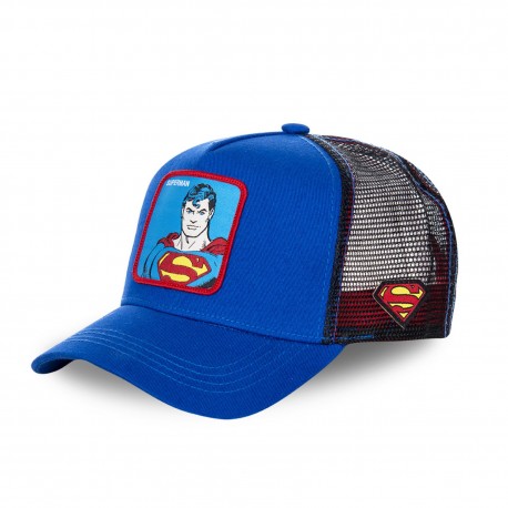 Casquette Capslab DC Comics Superman bleu