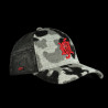 Casquette trucker imitation fourrure avec filet logo brodé Mountain