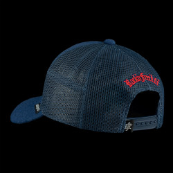 Casquette trucker suédine unie avec filet logo brodé Light My Fire