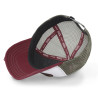 Casquette trucker homme avec filet effet usé avec patch Summer