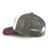 Casquette trucker homme avec filet effet usé avec patch Summer