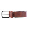 Ceinture en cuir de vachette avec boucle 4cm