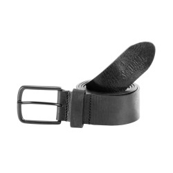 Ceinture en cuir de vachette avec boucle 4cm
