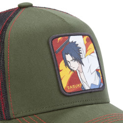 Casquette Capslab Naruto Shippuden Sasuke Gris