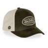 Casquette baseball premium en velours côtelé avec patch B47