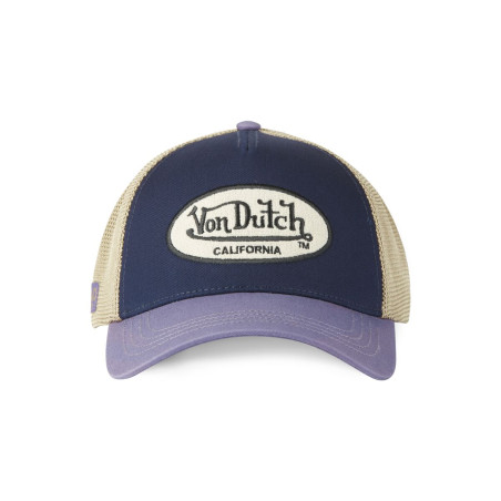 Casquette baseball avec filet souple et écusson en bouclette Terry
