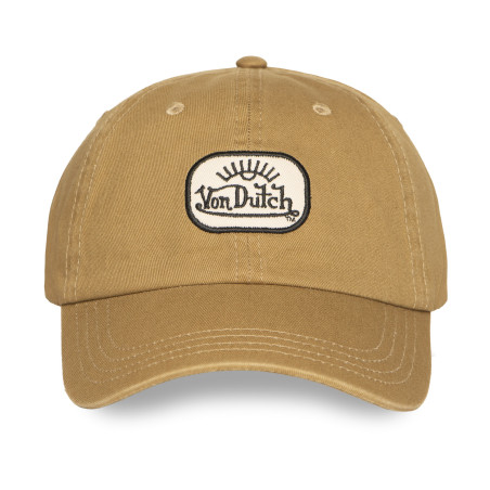 Casquette dad cap avec écusson brodé Log