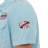Chemise homme manches courtes en popeline patchs Tools