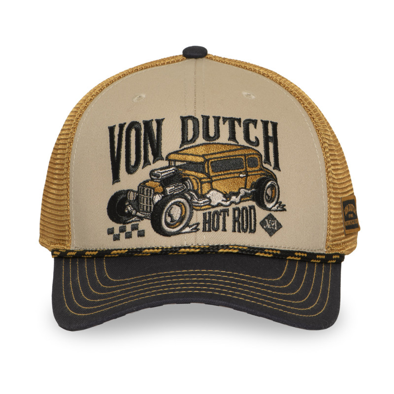 Casquette semi curve premium avec broderie Hot Rod