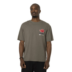 T-shirt en coton homme relax fit avec print Naruto Shippuden Akatsuki