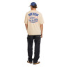 T-shirt homme col rond relax fit slub en jersey California