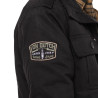 Veste militaire doublée homme avec écusson Aaron