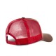 Casquette Capslab Street Fighter Ryu Marron filet Rouge