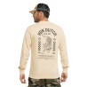 Sweat homme col rond en french terry Curve