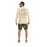 Sweat homme col rond en french terry Curve
