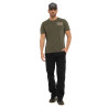 T-shirt homme col rond regular fit slub en jersey Champion