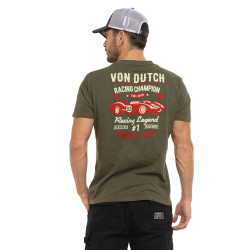 T-shirt homme col rond regular fit slub en jersey Champion