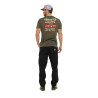 T-shirt homme col rond regular fit slub en jersey Champion