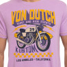 T-shirt homme regular fit col rond en Slub jersey Event