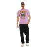 T-shirt homme regular fit col rond en Slub jersey Event