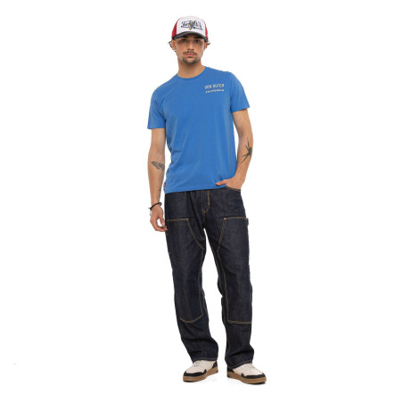 T-shirt homme col rond regular fit en jersey Venice